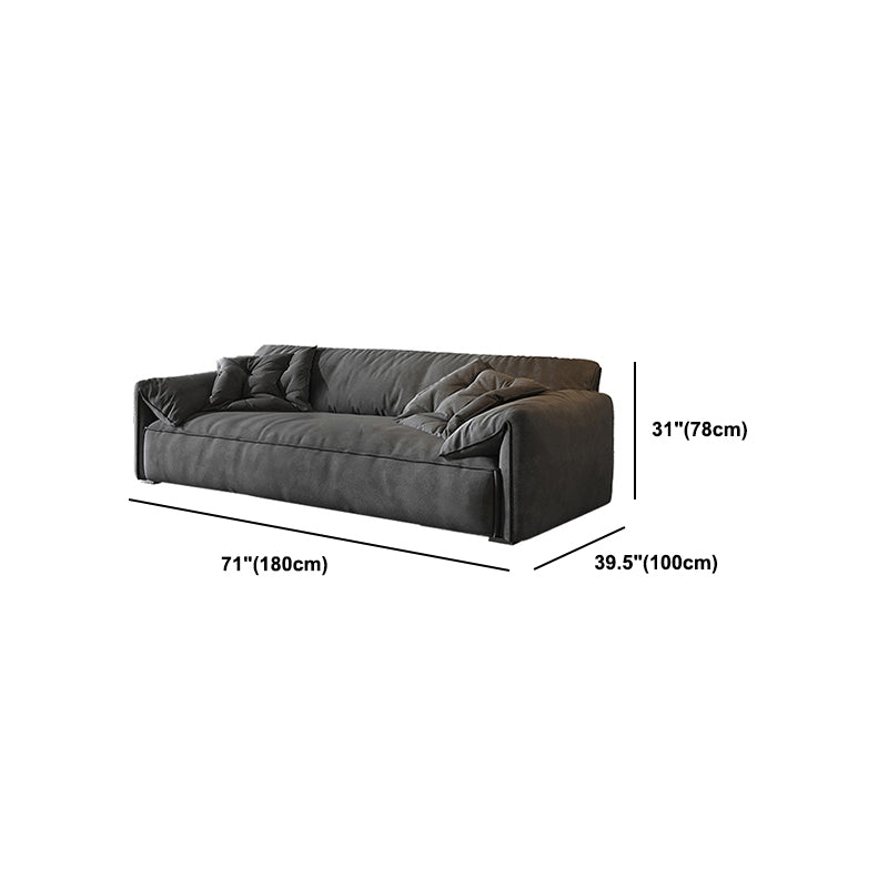 Modern Style Sofa Latex/sponge Cushion Filled with Pillow Back Sofa Bed