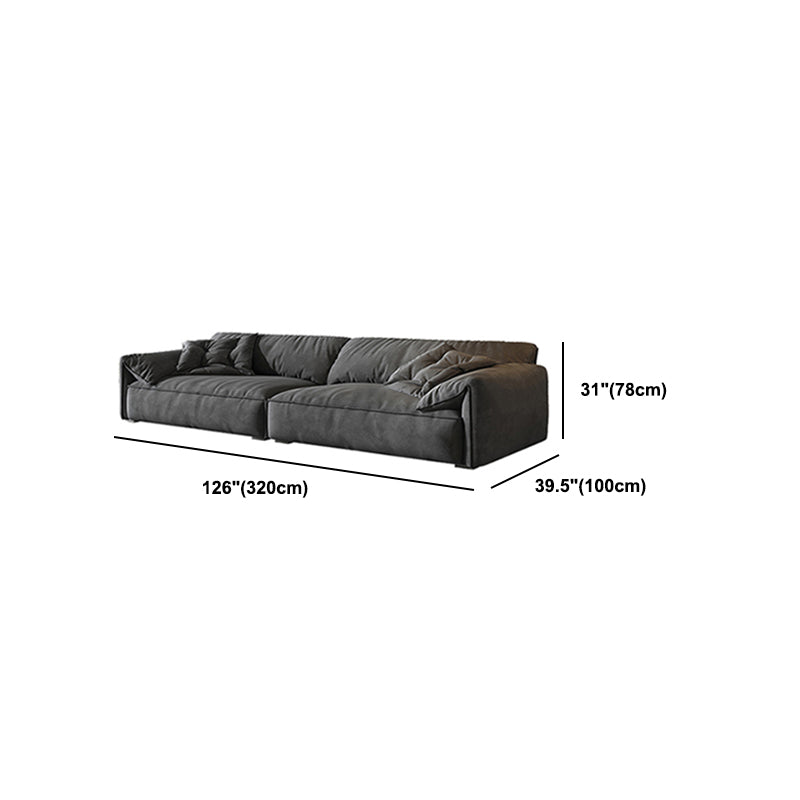 Modern Style Sofa Latex/sponge Cushion Filled with Pillow Back Sofa Bed