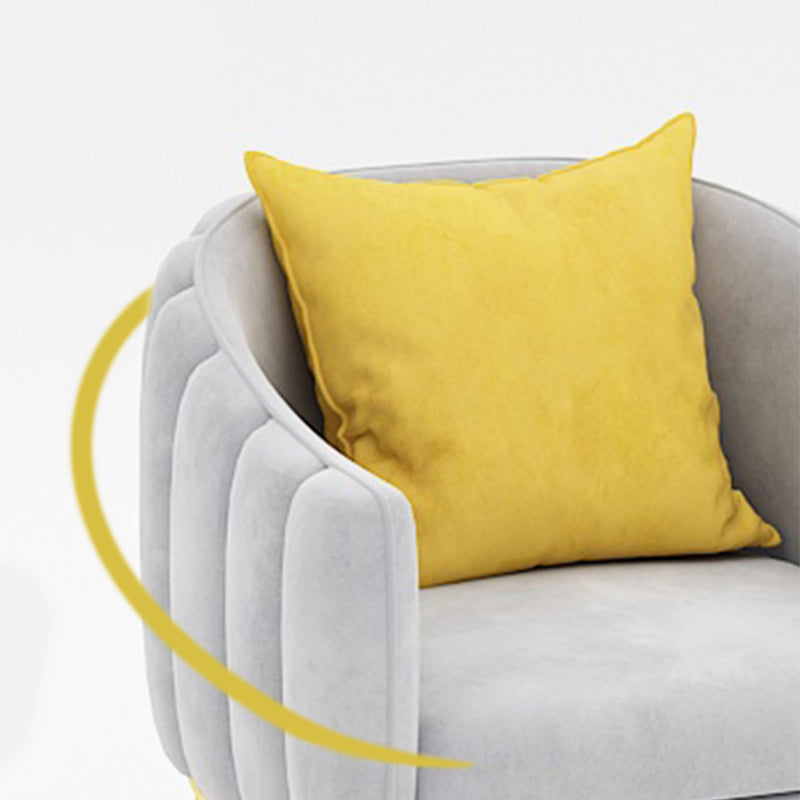 25.6" Wide Modern Sofa Sloped Arm Tight Back Loveseat or Living Room