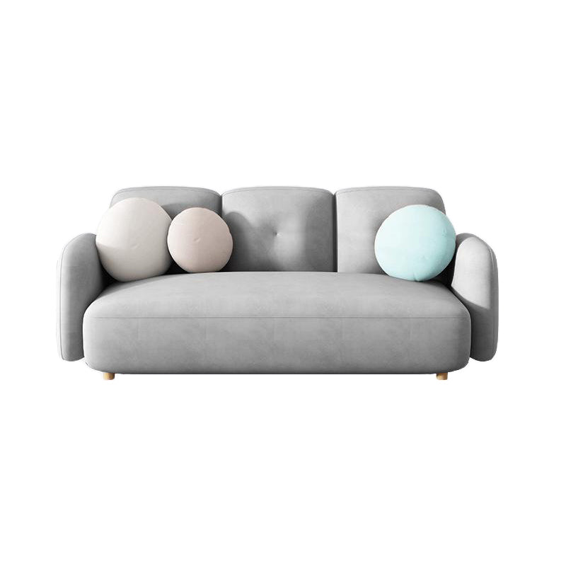 Modern Sofa with Square Arm and Tight Back for Apartment,84.65 "