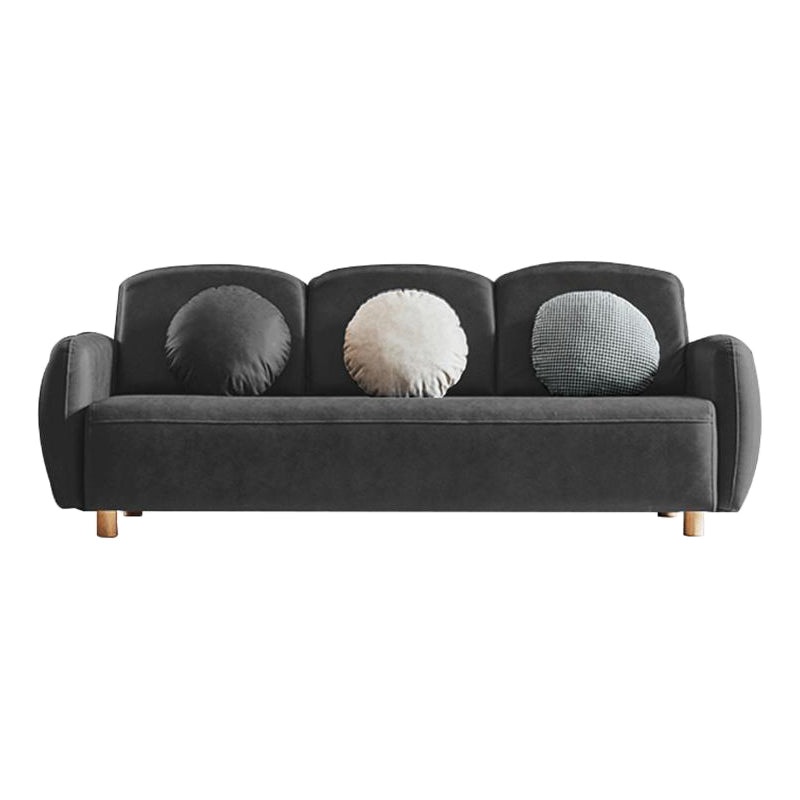 Modern Sofa with Square Arm and Tight Back for Apartment,84.65 "