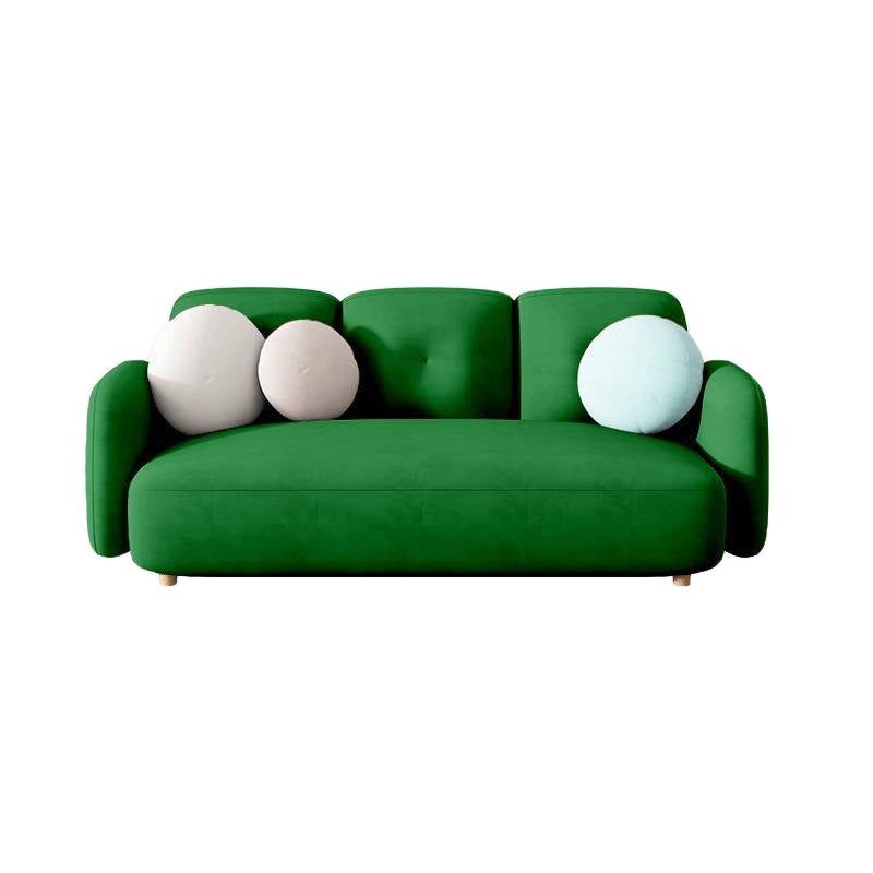 Modern Sofa with Square Arm and Tight Back for Apartment,84.65 "