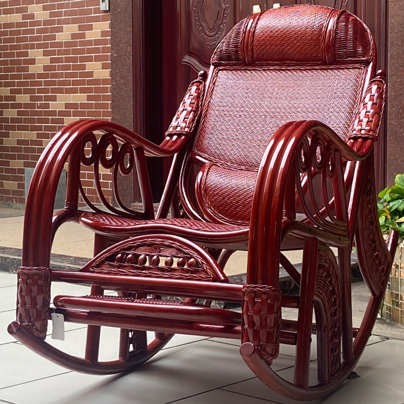Traditional Recliner Chair Rattan/Wicker Recliner Chair for Living Room