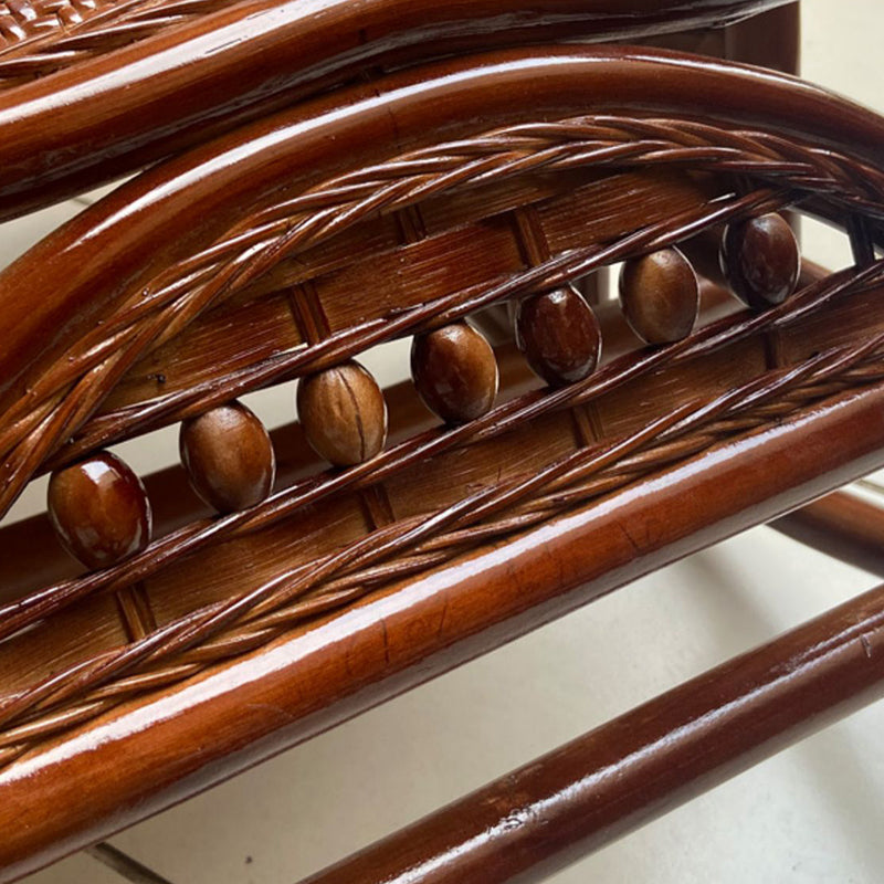 Traditional Recliner Chair Rattan/Wicker Recliner Chair for Living Room