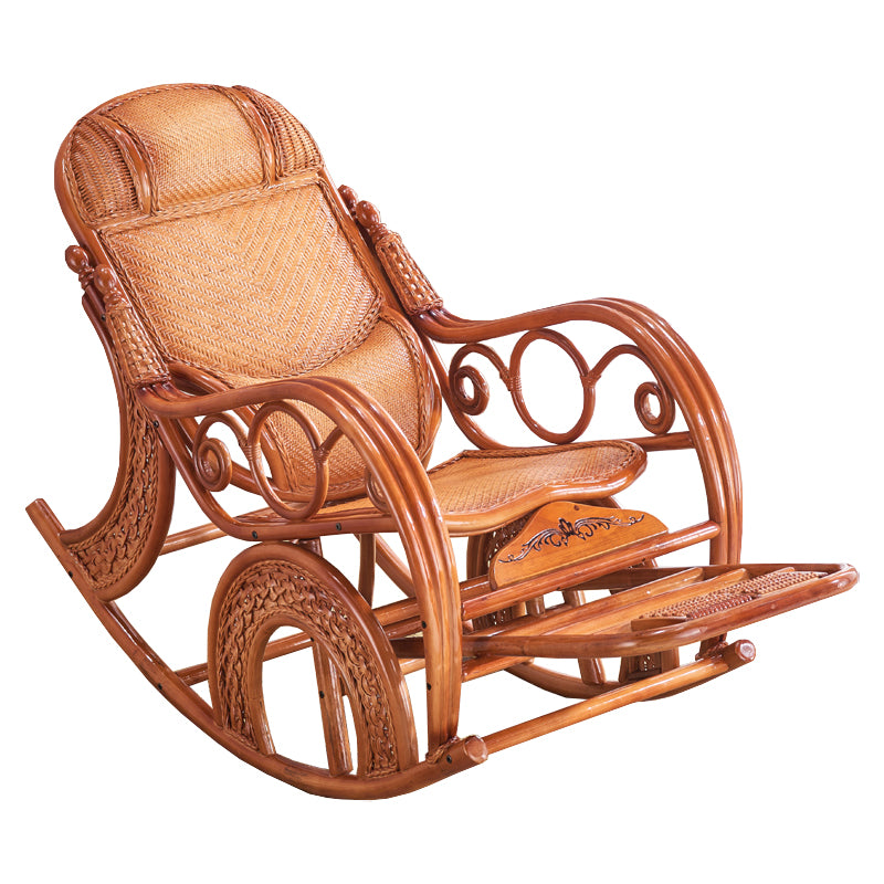 Mid Century Modern Recliner Chair Rattan/Wicker Recliner Chair