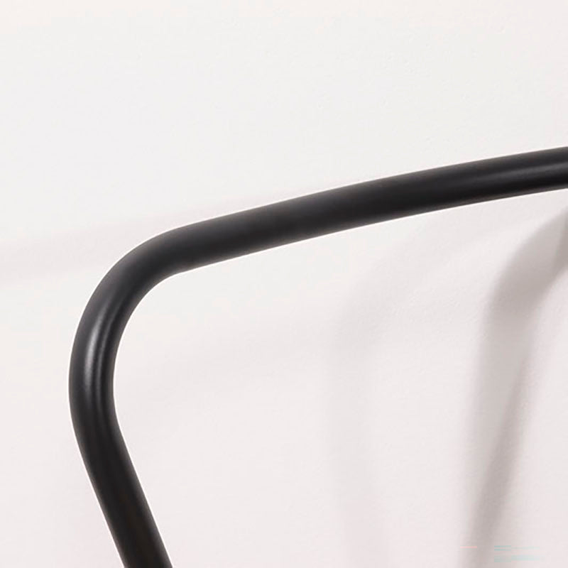 Contemporary Chairs Dining Arm Windsor Back Side Chairs with Metal Legs for Kitchen