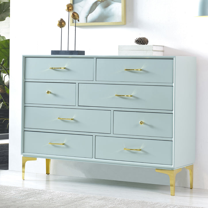 Modern Style Sideboard Table with Engineered Wood Drawers and Storage Buffet Server