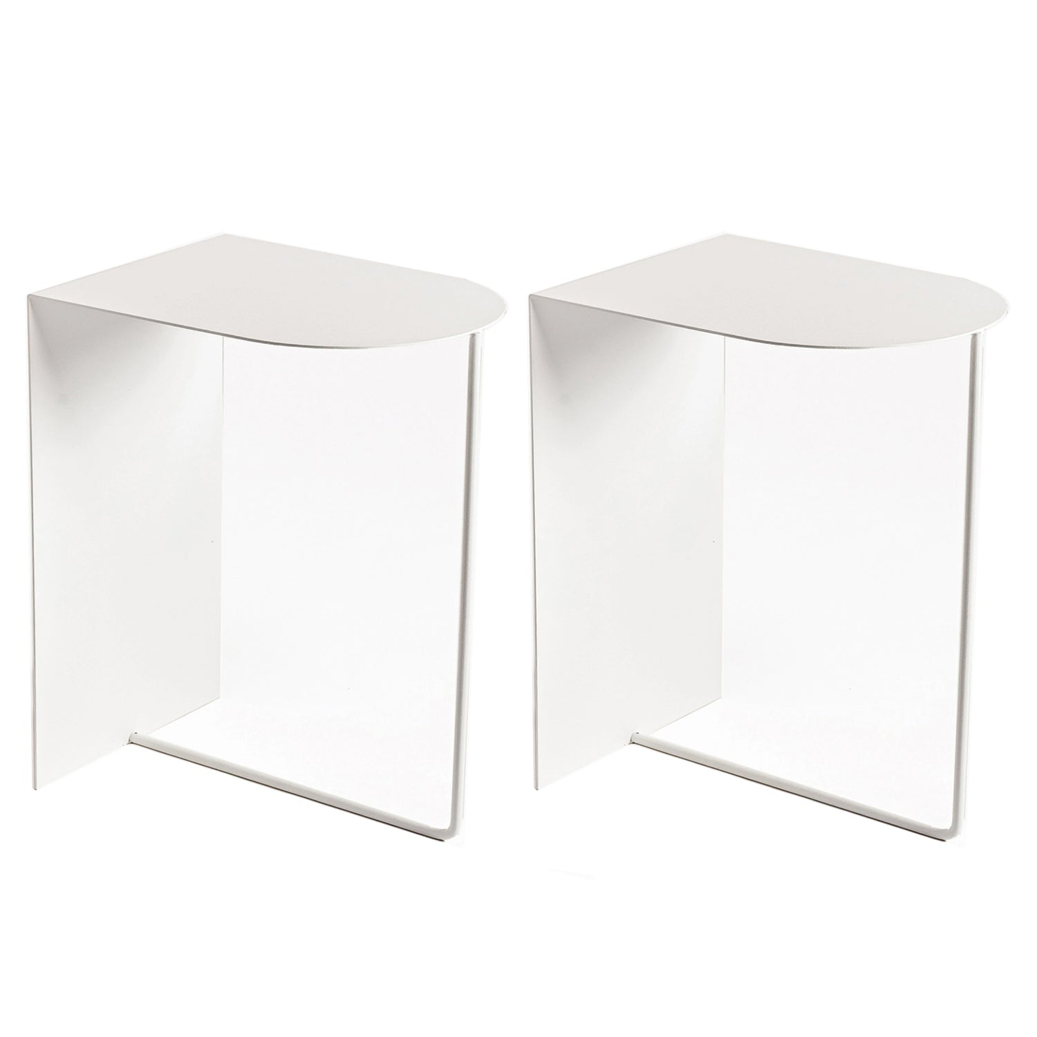 Rectangular Metal Table with Abstract Base Design mid-century Modern Style Side Table