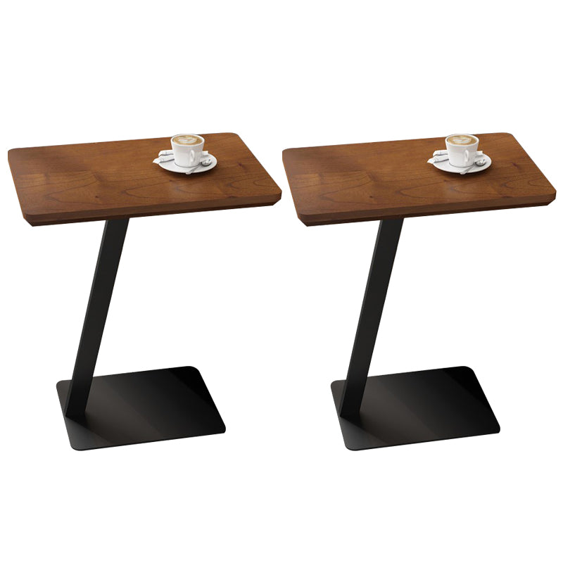 21.65" Tall Scandinavian Sofa Side Accent Table Round Side End Table