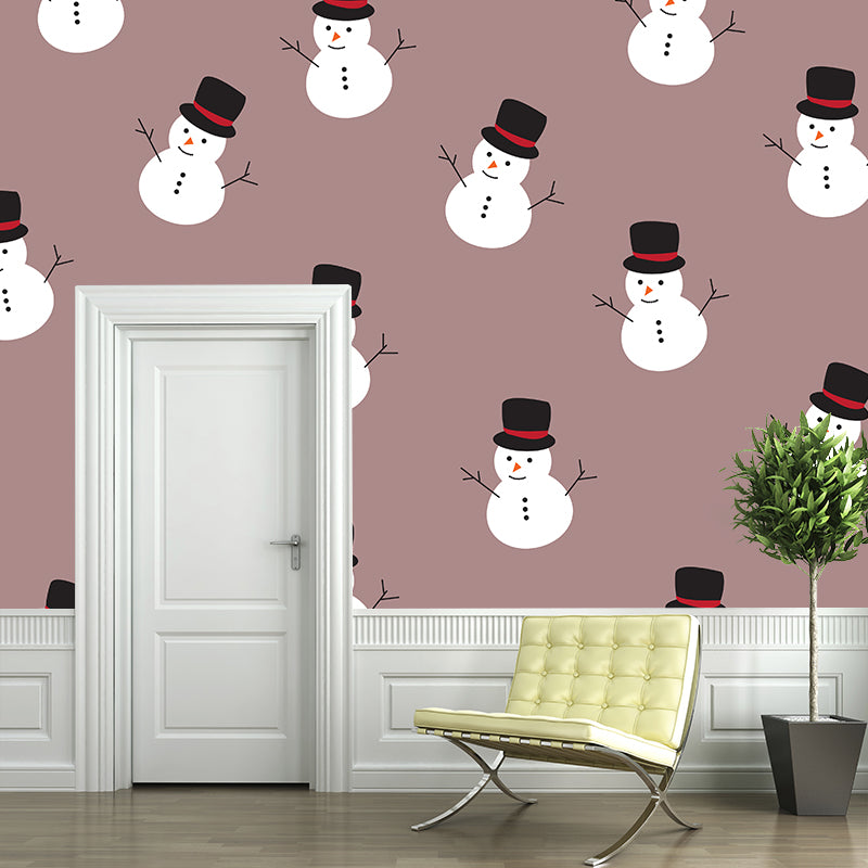 Illustration Environment Friendly Mural Wallpaper Christmas Bedroom Wall Mural