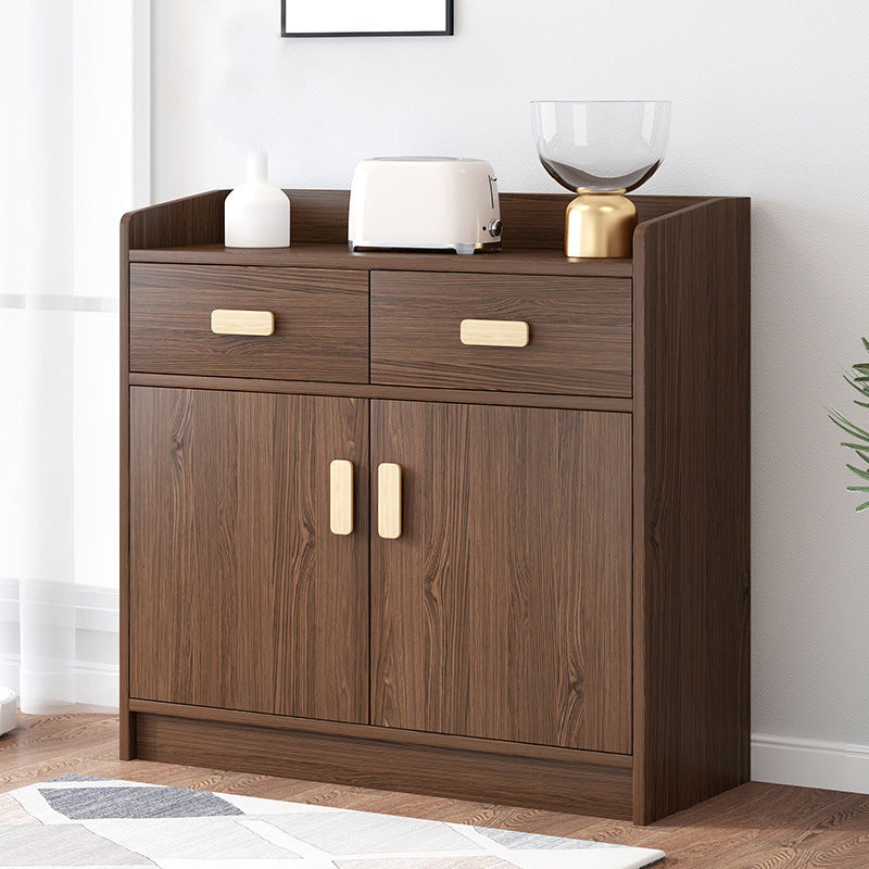 13.77" Wide Accent Chest with Drawer Contemporary Wood Chest with Door