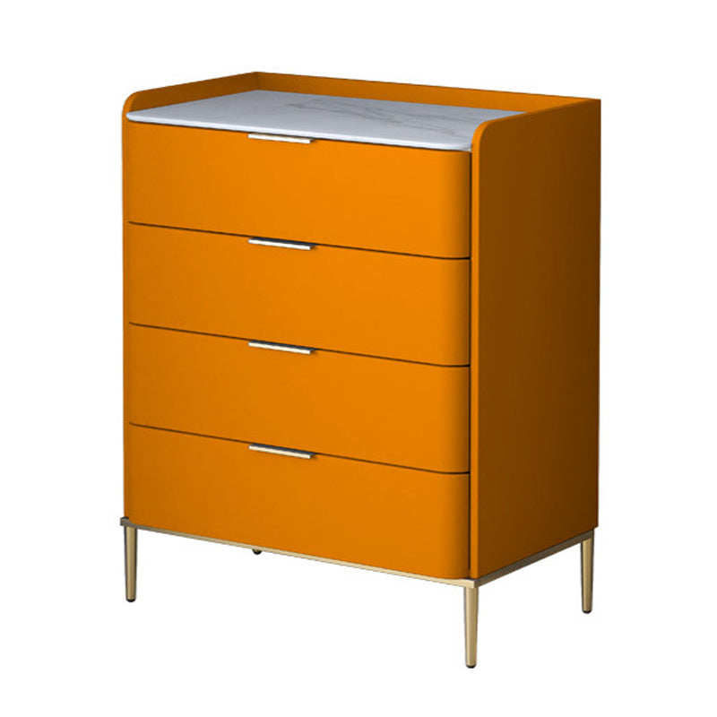 15.74" Wide Solid Wood Accent Chest with Drawers and Straight Legs Chest