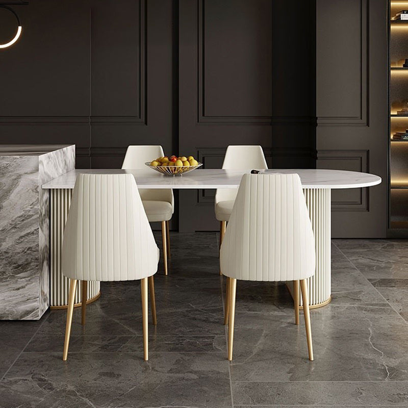 Free Form Home Dining Table Modern Dining Room Table of Sintered Stone