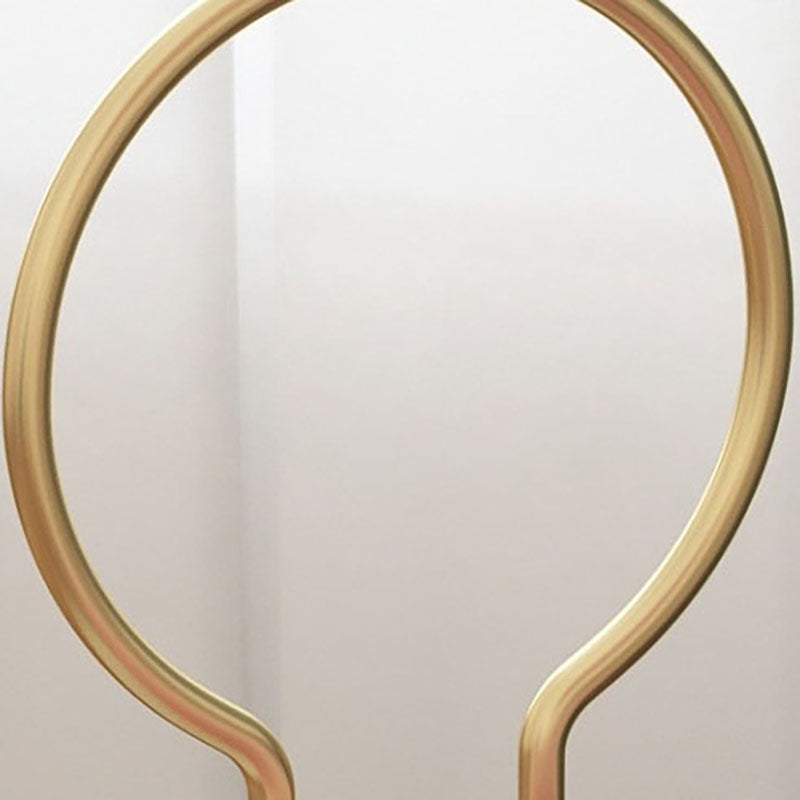 Scandinavian Upholstered Side Chairs Open Back Dining Side Chair