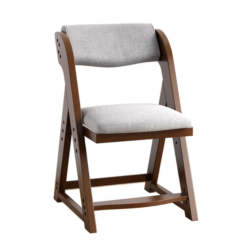 Contemporary Kitchen Chairs Dining Armless Side Chair with Wooden Legs