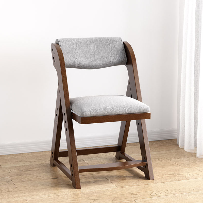 Contemporary Kitchen Chairs Dining Armless Side Chair with Wooden Legs