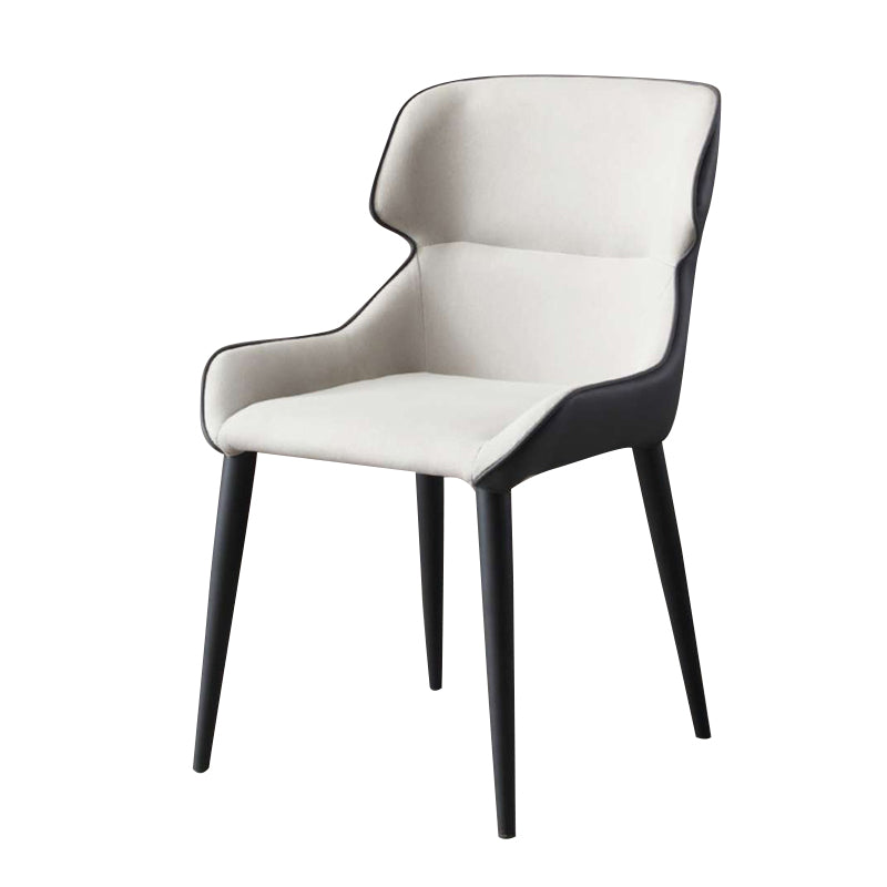 Metal Industrial Dining Kitchen Room Chair Wingback Arm Chair