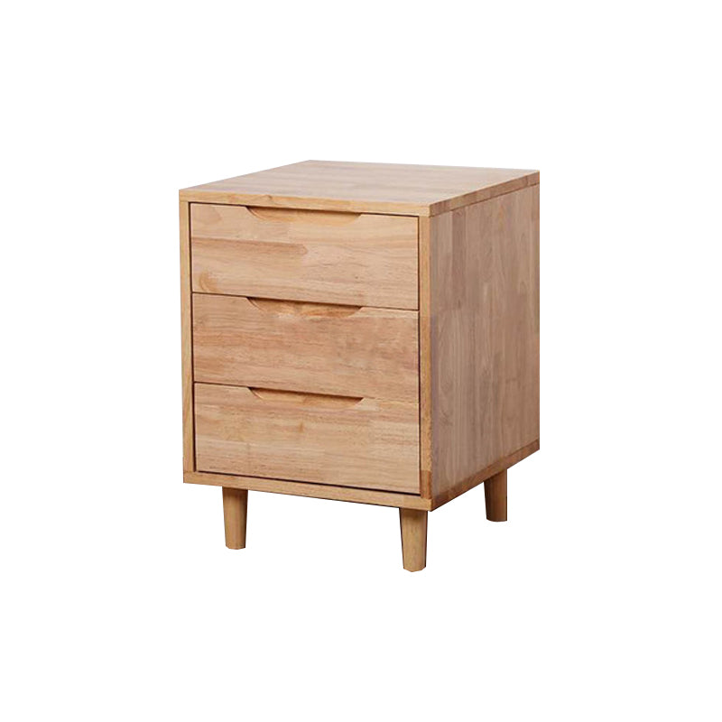 Solid Wood Storage Chest Dresser Modern Bedroom Storage Chest with Drawer