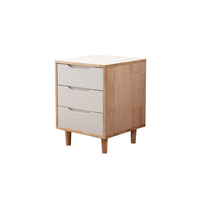 Solid Wood Storage Chest Dresser Modern Bedroom Storage Chest with Drawer