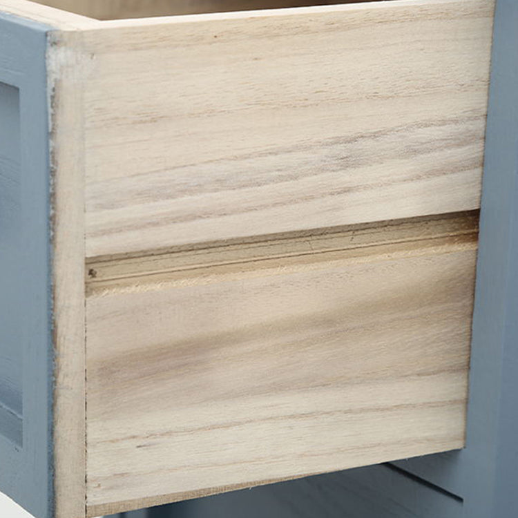 12" W Traditional Wood Lingerie Chest Vertical Storage Chest with Drawers