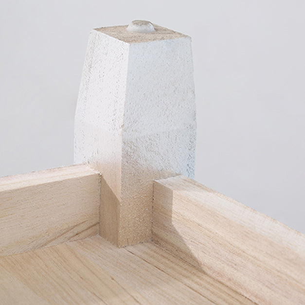 12" W Traditional Wood Lingerie Chest Vertical Storage Chest with Drawers