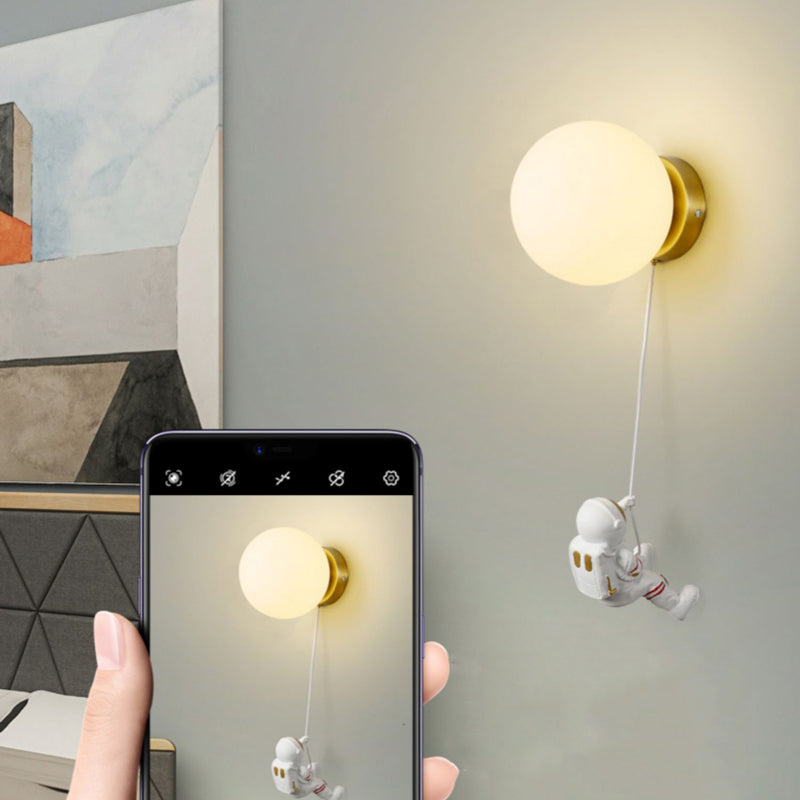 Children Polish Finish Lighting Flush Mount Wall Light for Foyer