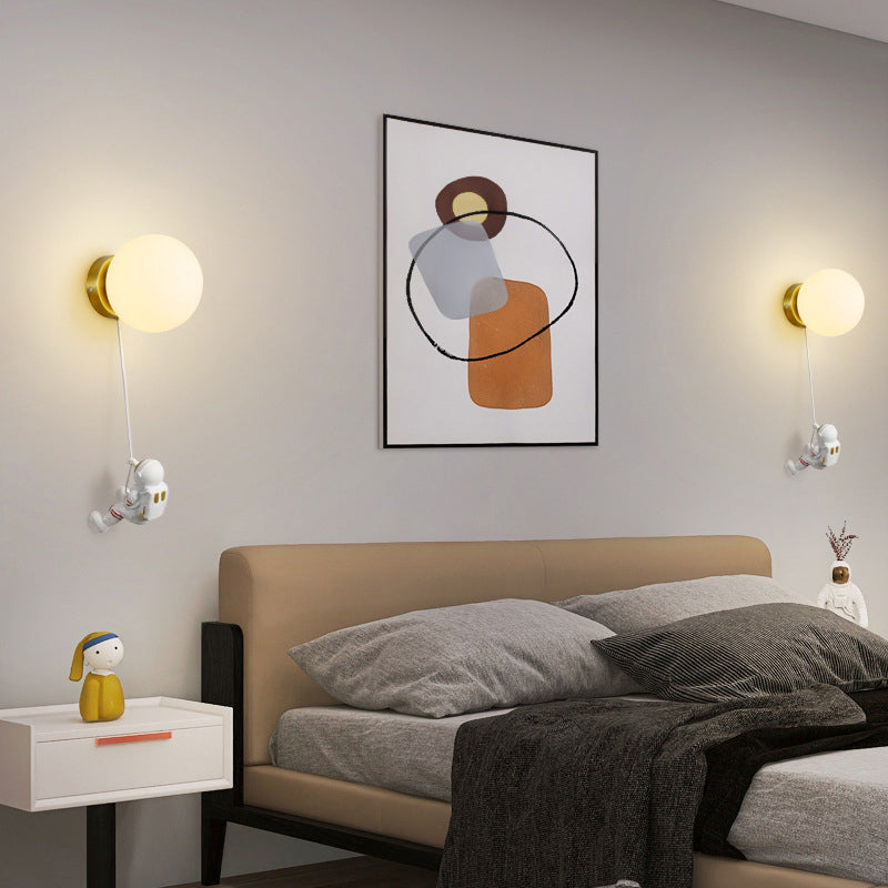 Children Polish Finish Lighting Flush Mount Wall Light for Foyer