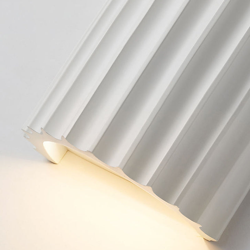 Contemporary Polish Finish Lighting Flush Mount Wall Light for Living Room