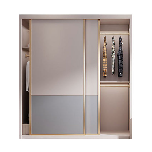 Sliding Wooden Wardrobe Cabinet Contemporary Wardrobe Armoire