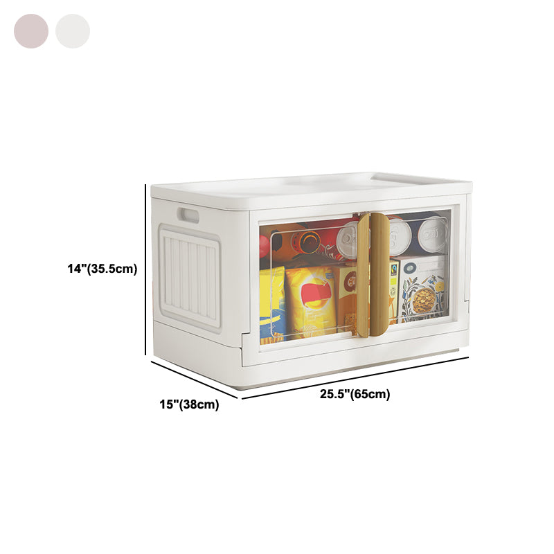 Contemporary Plastic Storage Cabinet Hinged Cabinet for Bedroom
