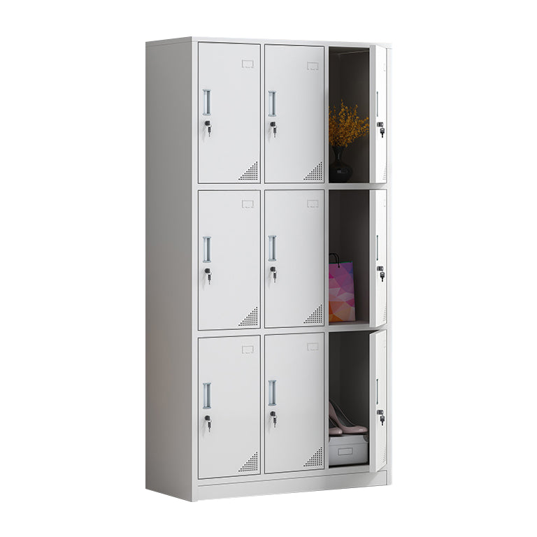 Hinged Contemporary Wardrobe Cabinet Metal Wardrobe Armoire for Home