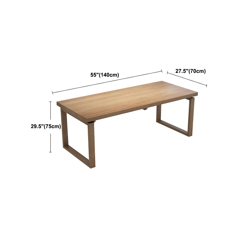 Modern 1/2/5 Pieces Dining Set Rectangle Pine Wood Dining Table for Kitchen Dining Room