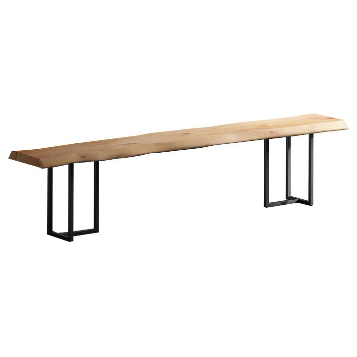 Industrial 1/2/5 Pieces Dining Set Solid Wood Double Pedestal Dinette Set