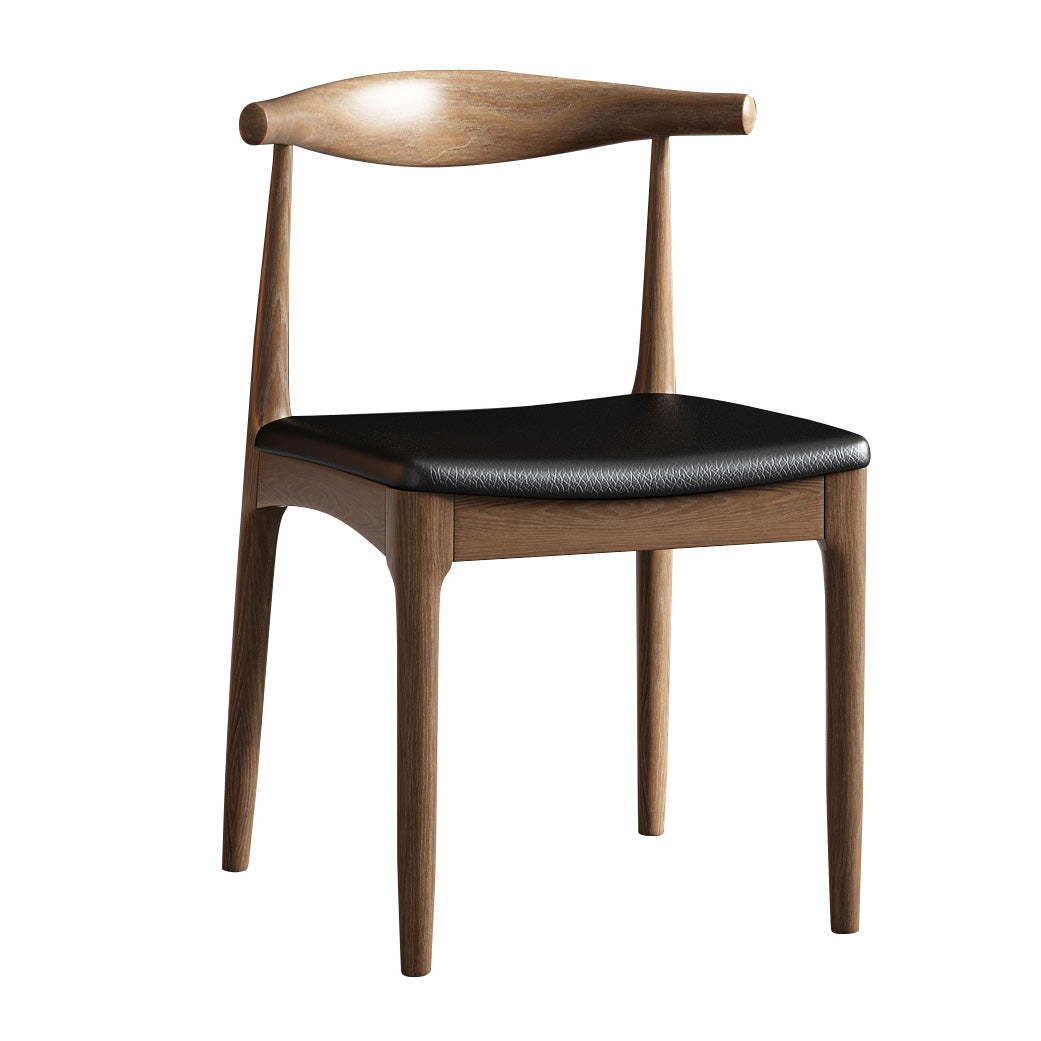 Industrial 1/2/5 Pieces Dining Set Solid Wood Double Pedestal Dinette Set