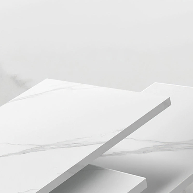 Contemporary Dining Set 1/2/5/7 Pcs Rectangle Dining Table with Upholstered Chairs