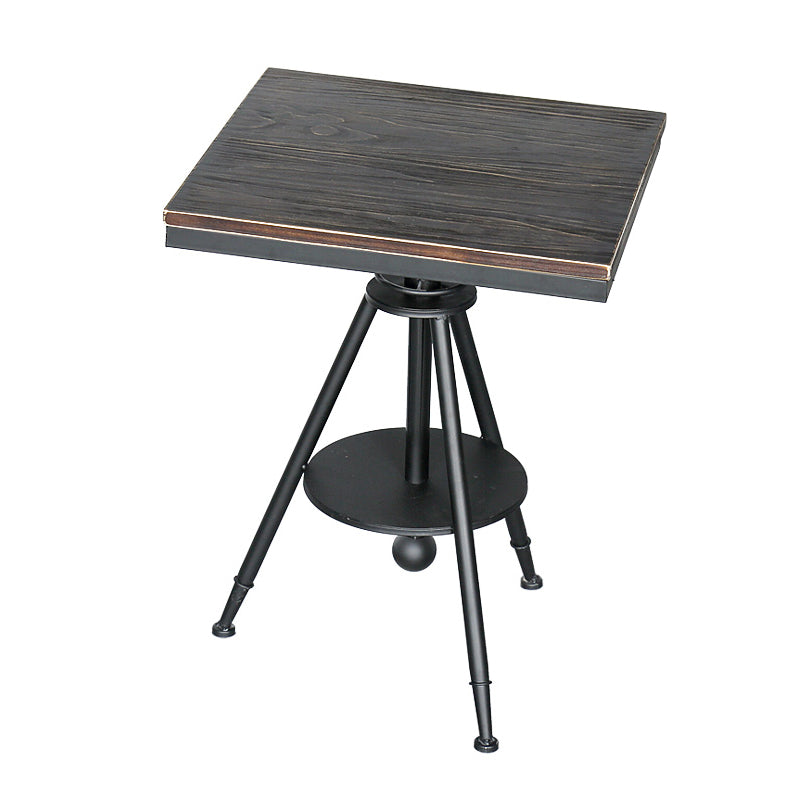 Modern Style Round Solid Wood Dining Set 1/2/3/4/5 Pieces Dining Set