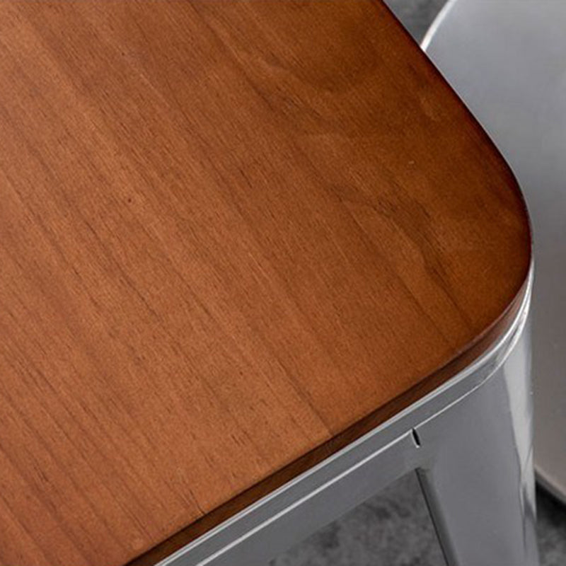 Industrial Dining Set 1/2/3/5 Pcs Kitchen Table and Chairs with Metal Frame