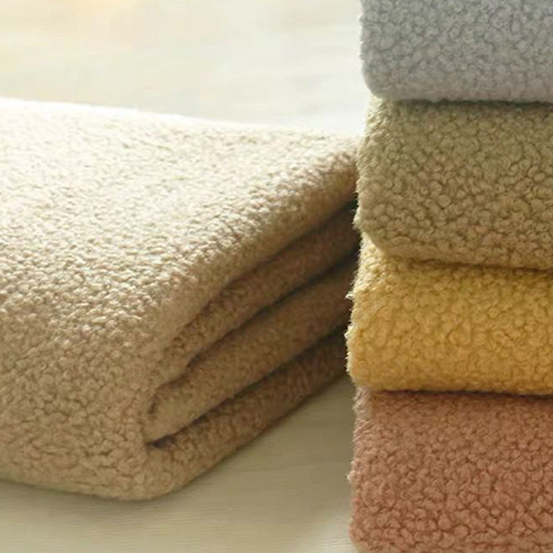 27.56" High Wool Sofa Modern Simple Tuxedo Arm Sofa in White