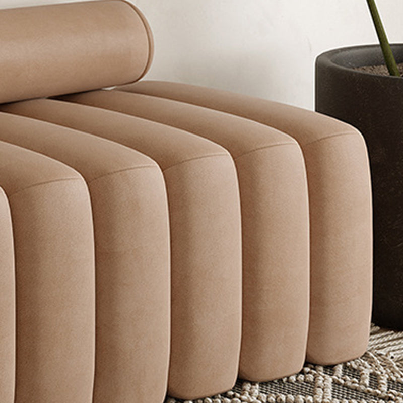 19.68" Wide Contemporary Armless Sofa Standard Sofa for Living Room