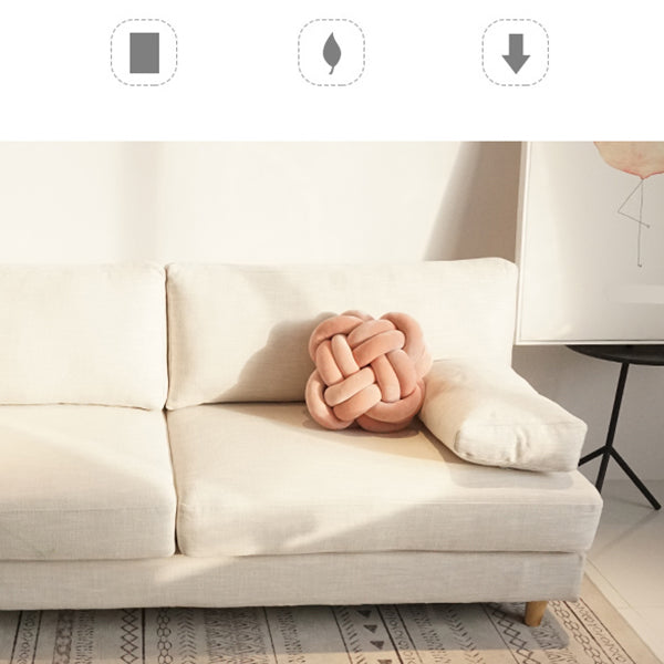 Contemporary Cushions Pillow Top Arm Stationary Living Room Sofa