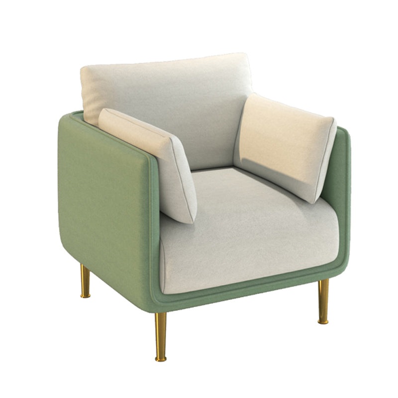 Contemporary Standard Faux Leather Stain Resistant Sofa Couch