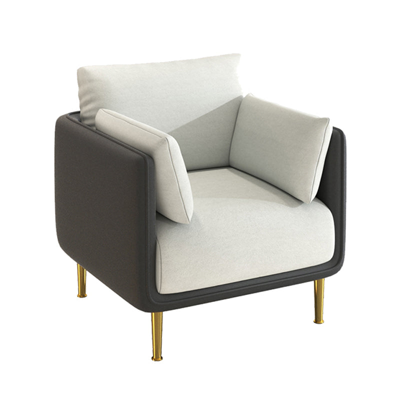 Contemporary Standard Faux Leather Stain Resistant Sofa Couch