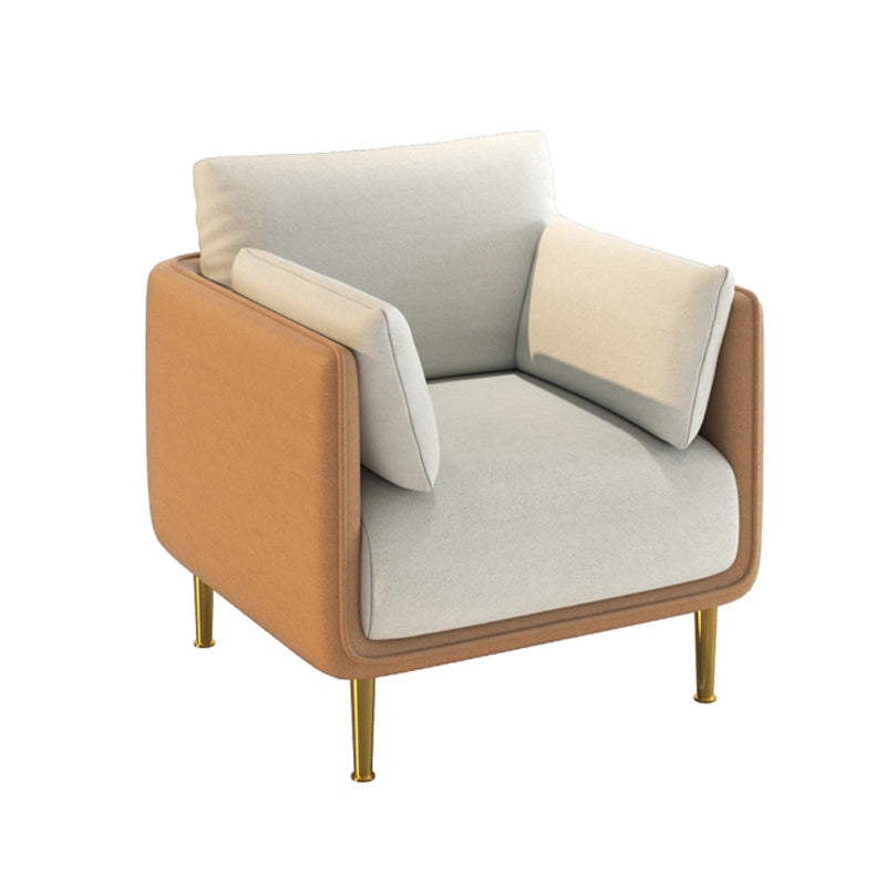 Contemporary Standard Faux Leather Stain Resistant Sofa Couch
