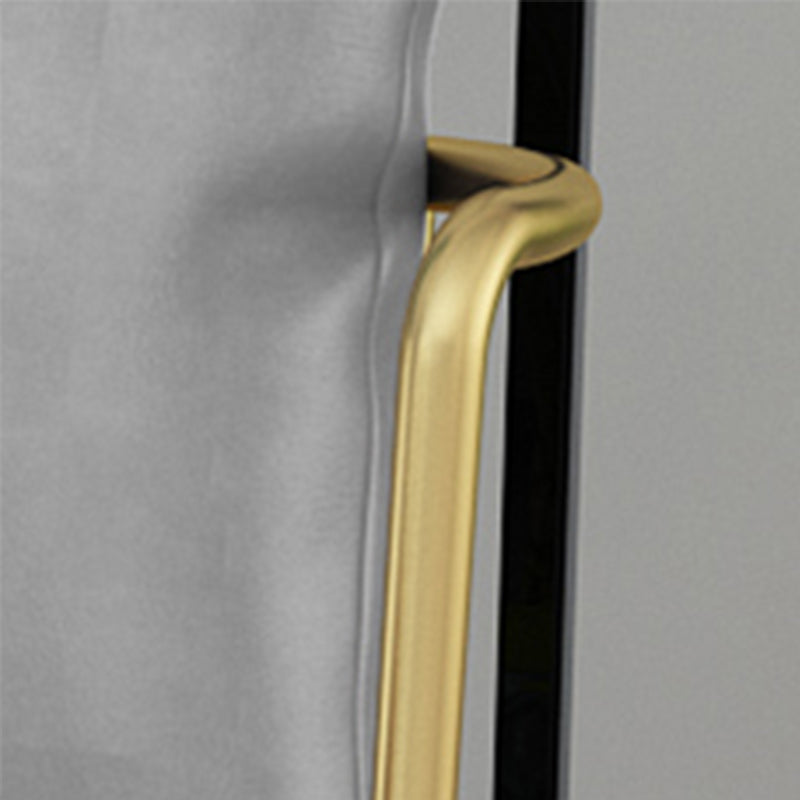 Glam Style 21.65 " Wide Pillow Back Metal Frame Sponge Arm Chair