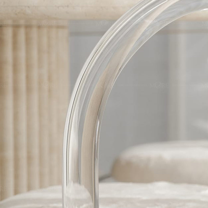 Basic Four Leg Tight Back Solid Color Accent Chair Set for Living Room