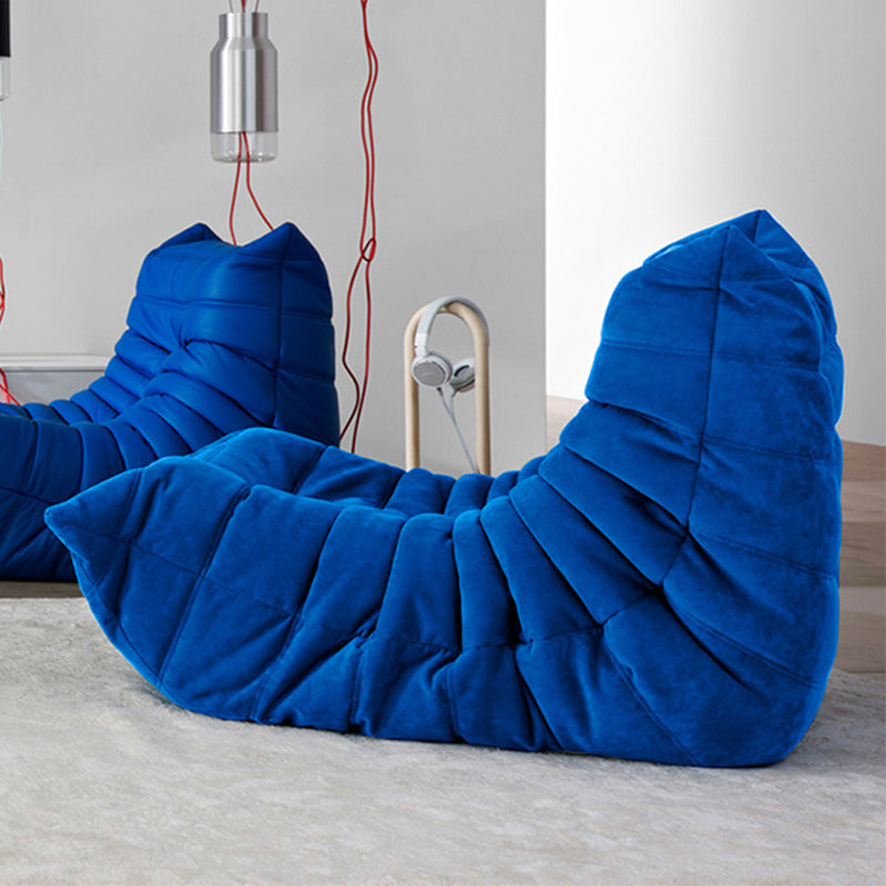 Contemporary Upholstered Accent Chair, Mid-Back Armless Chair