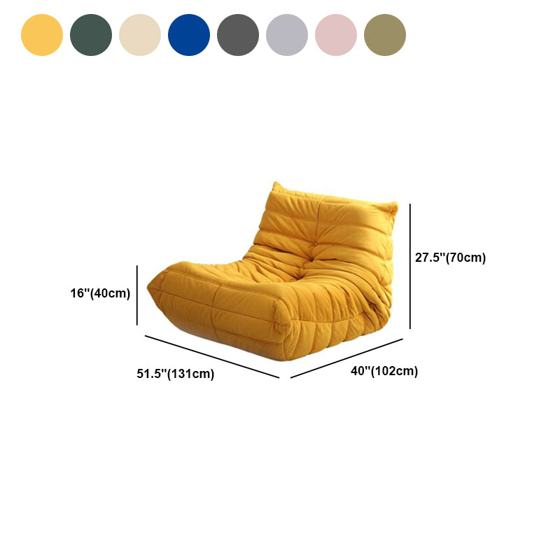 Contemporary Upholstered Accent Chair, Mid-Back Armless Chair