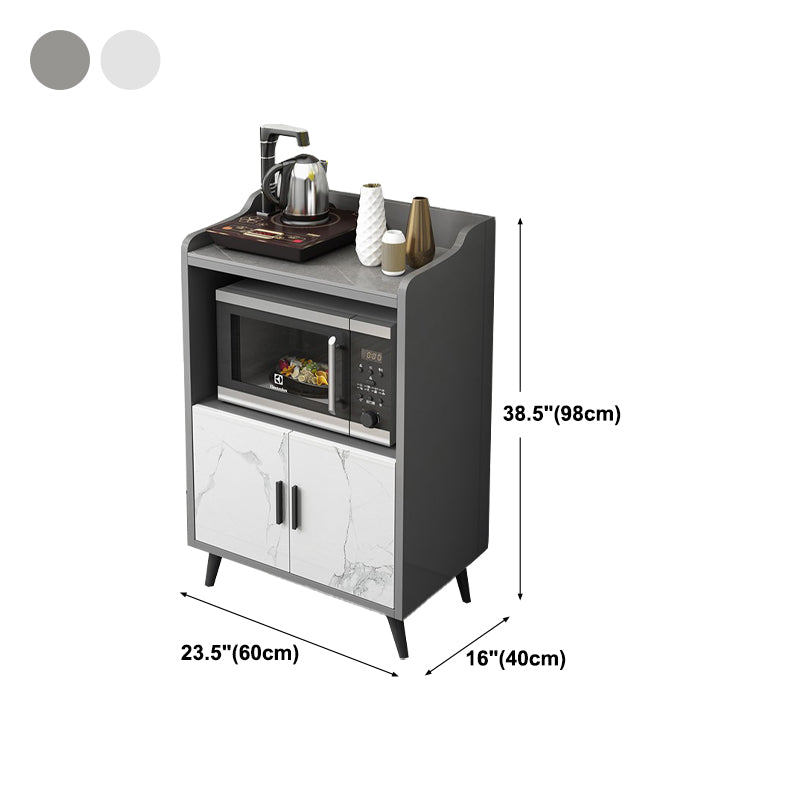 Modern Style Stone Buffet Sideboard Dining Room 38.5"H Buffet Server