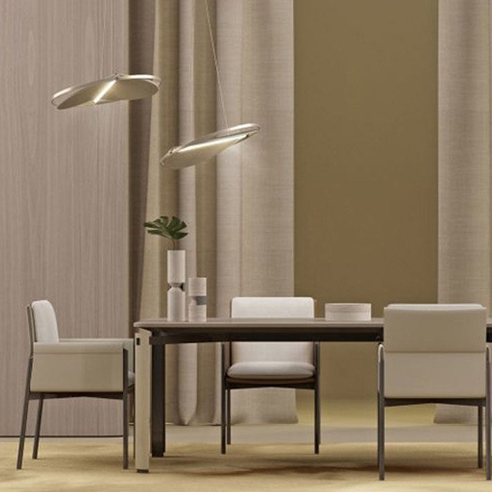 Upholstered Matte Finish Dining Chair Designer Style Home Solid Back Arm Chair