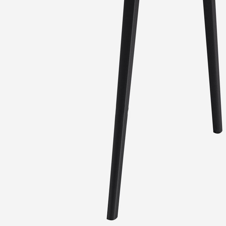 Modern Chair Dining Armless Chairs with Metal Legs for Kitchen